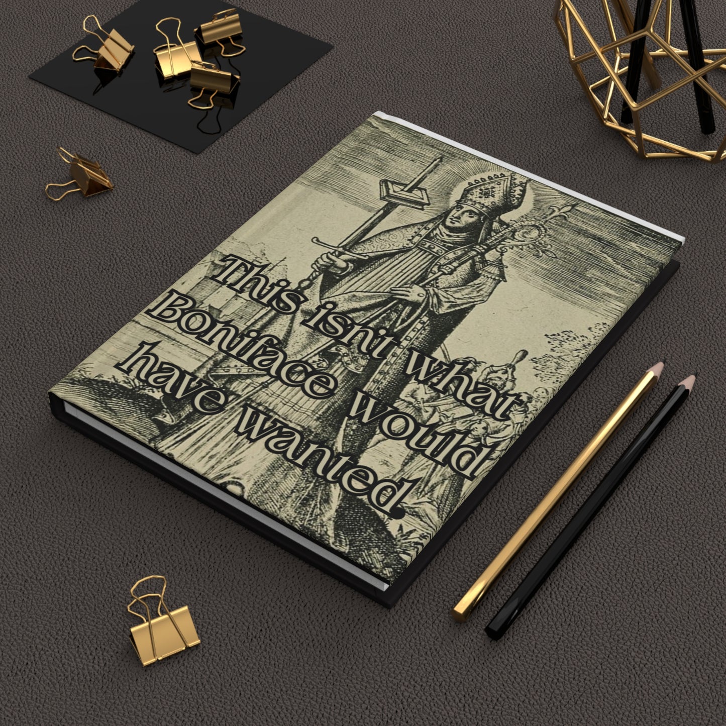 Saint Boniface Hardcover Matte Journal