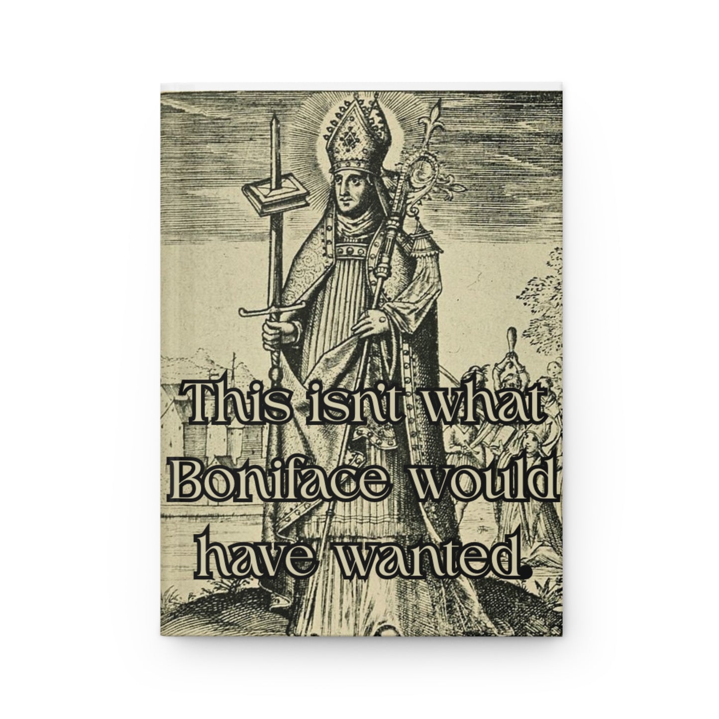 Saint Boniface Hardcover Matte Journal