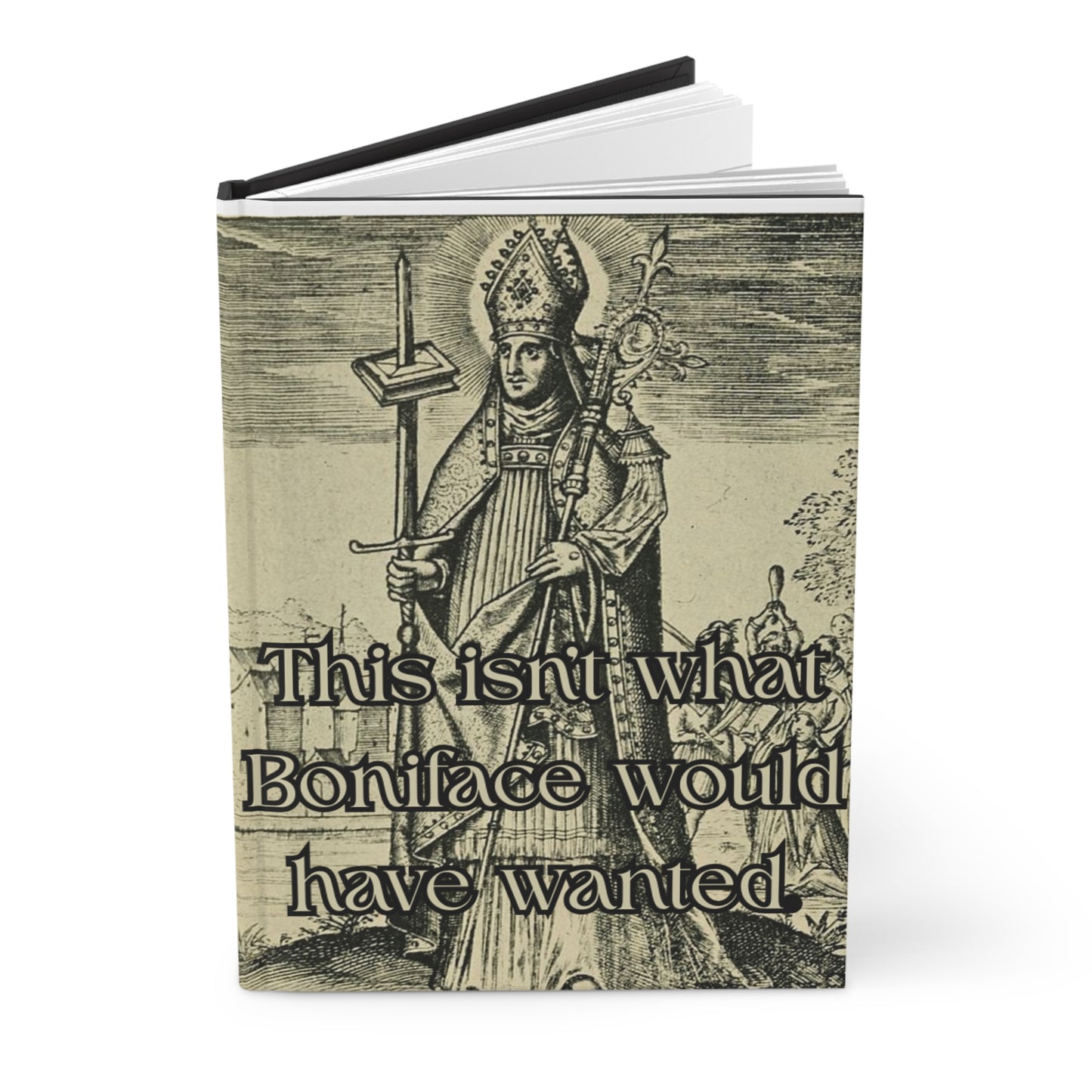 Saint Boniface Hardcover Matte Journal